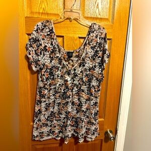 Torrid lace babydoll top